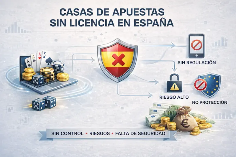Casas de Apuestas Sin Licencia en España: Diferencias con Casinos