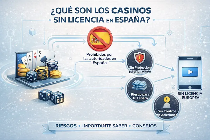 ¿Qué Son los Casinos Sin Licencia en España? Definición y Marco Legal