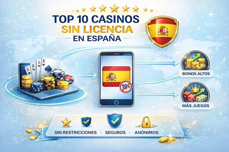 Top 10 Casinos Sin Licencia en España: Nuestra Selección 2026