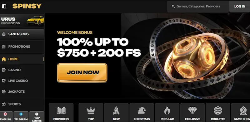 Spinsy – Casino Sin Licencia con Mayor Variedad de Tragaperras